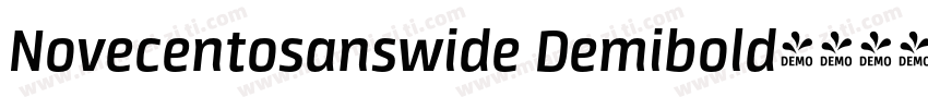 Novecentosanswide Demibold字体转换